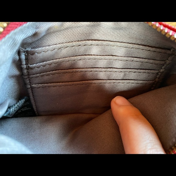 Fossil Two Tone Zip Wristlet - Picture 3 of 3